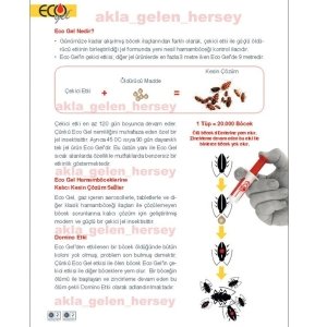 HAMAMBÖCEĞİ ve KARINCA İÇİN İNSEKTİSİT ECO JEL