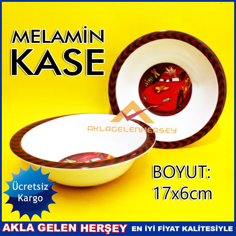 ARABALAR DESENLİ ŞİMŞEK MAC QUİEN ÇOCUK KASESİ K