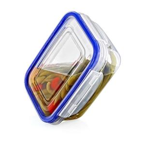 Zambak Pratik Kullanşlı 2500 ml Contalı Dikdörtgen Saklama Kabı ZP-690