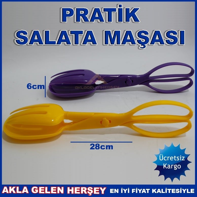 PRATİK ÇOK KULLANIŞLI SALATA, MAKARNA MAŞASI