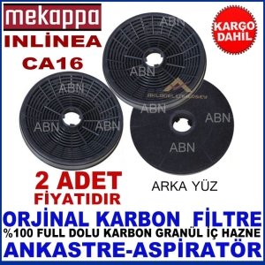 MEKAPPA INLİNEA CA16 ANKASTRE DAVLUMBAZ GRANÜL KARBONLU FİLTRE