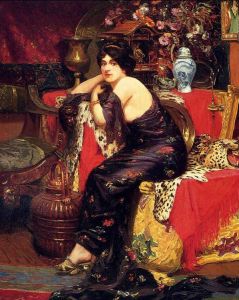 AHŞAP ÇERÇEVELİ CANVAS TABLO RESSAMLAR1128 40x30