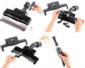 Tüm Elektrik Süpürgelerine Uyumlu Extra Döner Fırçalı Turbo Universal Elektrikli Süpürge Başlığı