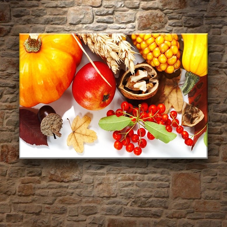 KIŞLIK MEYVELER 7 değişen ölçü ORİJİNAL KANVAS TABLO