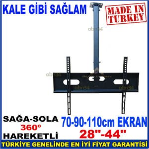 LED TV-LCD Büyük Boy Televizyonlar için Kilitli Kademeli Ayarlanabilir Tavan Askı Aparatı-1