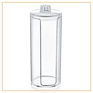 19cm Uzunluğunda Dikey Freehome Disk Pamukluk Kapaklı Organizer Disk Pamukları Saklamak İçin