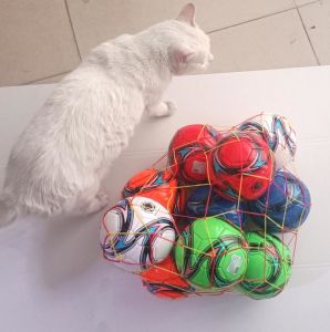 1 Adet El Dikişli Astarlı Şamyelli Hentbol Topu 2no Siboplu Profesyonele Uygun Mini Futbol Topu