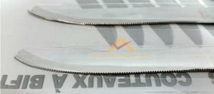 4lü SET PASLANMAZ ÇELİK KESKİN TIRTIKLI BİFTEK STEAK BIÇAĞI