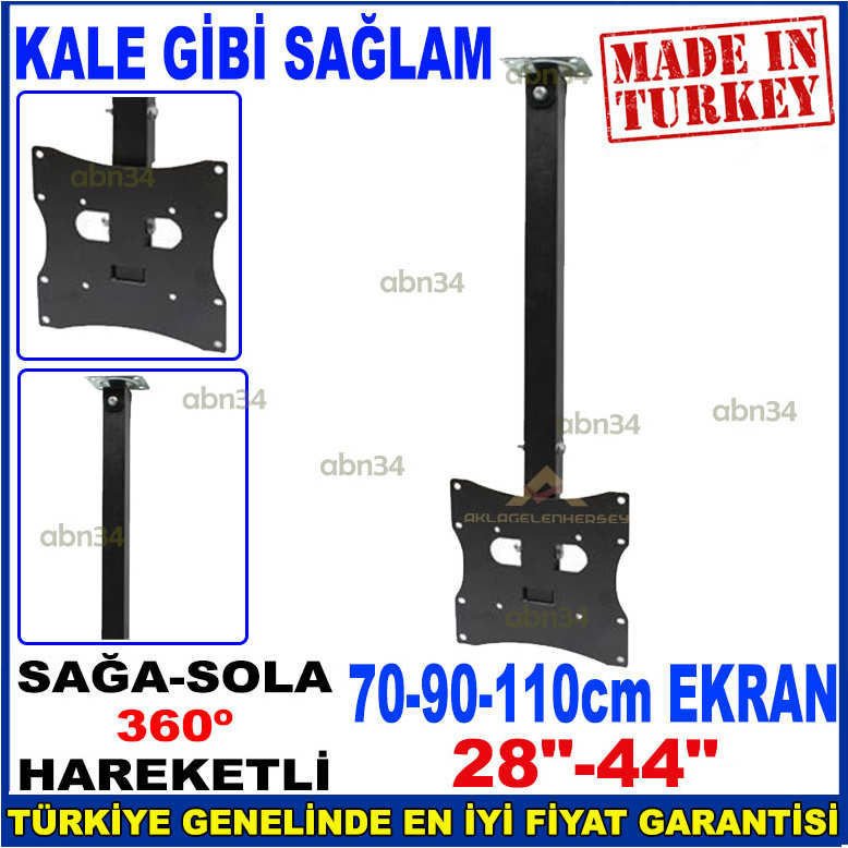 LED TV-LCD Büyük Boy Televizyonlar için Kilitli Kademeli Ayarlanabilir Tavan Askı Aparatı-1