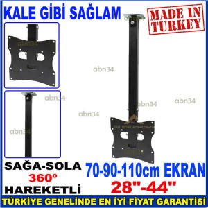 LED TV-LCD Büyük Boy Televizyonlar için Kilitli Kademeli Ayarlanabilir Tavan Askı Aparatı-1