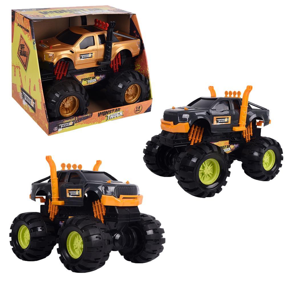 Zuzu Toys  Wonstar Truck Sürtmeli Arazi Aracı Dev Teker