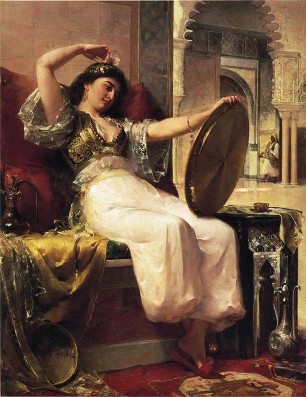 AHŞAP ÇERÇEVELİ CANVAS TABLO RESSAMLAR1134 40x30