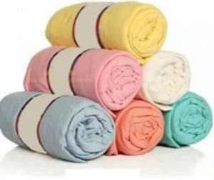 Krem Rengi Naturel Boyasız Kumaştan Lastikli Çarşaf 100x200 Süper Pamuklu Yatak Çarşafı Lüks Çarşaf