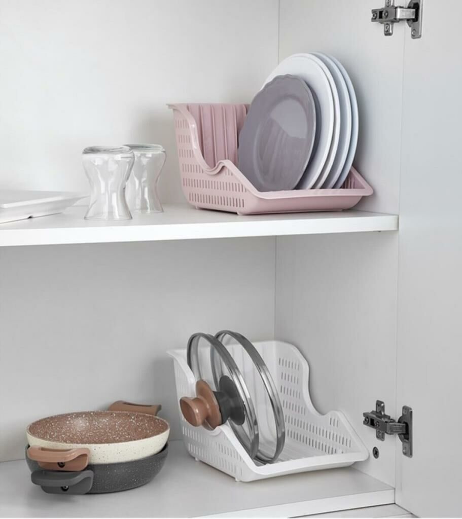 Tencere Kapağı ve Tabak Düzenleyici Maxi Boy Organizer 1 Adettir