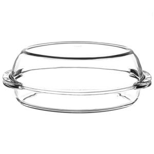 BORCAM 1.8LT OVAL TENCERE 59062 34X19X10 EBATLARINDA PAŞABAHÇE KALİTELİ CAM ÜRÜN