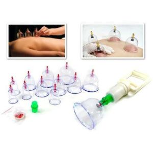 12 Parça Vakumlu Hacamat Kupa Çekme Seti