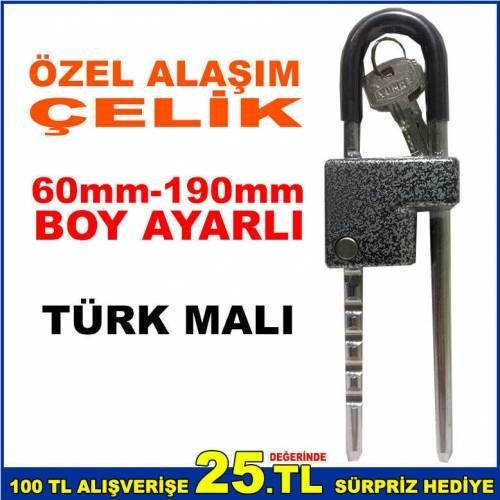 UZUNLUK MESAFE AYARLI ASMA KİLİT YÜKSEK GÜVENLİKLİ KANCA AYARLI BİLYALI BAREL ASMA KİLİT