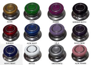 12 Renkte Lüks Model Tencere ve Tava İçin Demirli Kapak Tutacağı