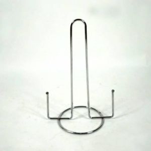 Krom Kağıt Havluluk Paslanmaz Çelik Tezgah Üstü Rulo Havlu Standı Kolay Taşınır