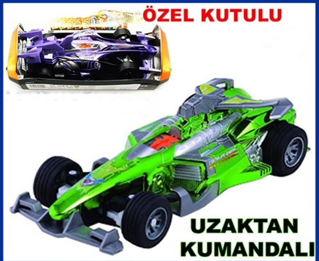 Flash&Dash 2 Yeşil Renk Uzaktan Kumandalı Araba Özel Kutulu