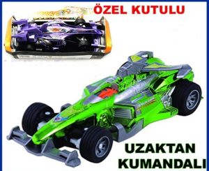 Flash&Dash 2 Yeşil Renk Uzaktan Kumandalı Araba Özel Kutulu