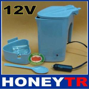 Çay-Kahve Oto Su Isıtıcısı 12v Araç İçi Kettle
