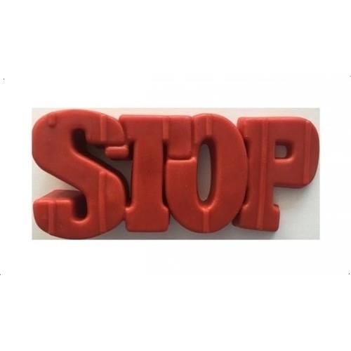 Plastik Kapı Altı Stoperi Kapı Durdurucu STOP yazılı Stoper