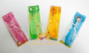 FARKLI RENKLERDE, ŞEFFAF 2'Lİ SET TARAK