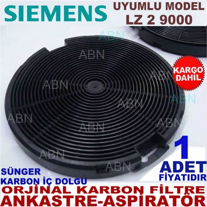 SİEMENS LZ 2 9000 ANKASTRE DAVLUMBAZ KARBON FİLTRE