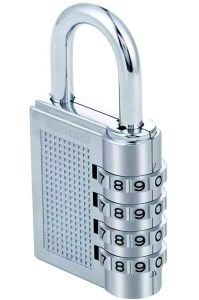 4 Kademe Şifreli Kilit 50mm 4 Kombinasyonlu Asma Kilit Gövde Boyutu 5x4