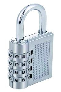 4 Kademe Şifreli Kilit 50mm 4 Kombinasyonlu Asma Kilit Gövde Boyutu 5x4