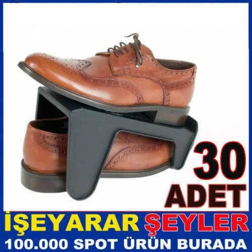 AYAKKABI DOLABINDA 30 ADET AYAKKABI RAMPASI AYAKKABI KORUYUCU