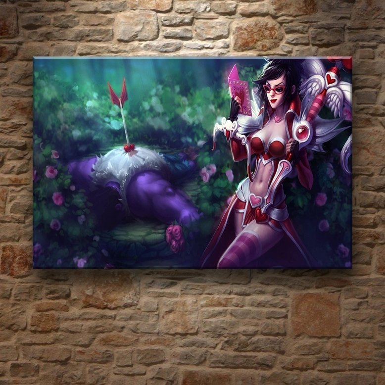 LOL - VAYNE 7 değişen ölçü ORİJİNAL KANVAS TABLO