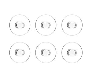 MCS5305 Platin 31 Parça 6'lı Kır Çiçeği Desenli Cam Bardak Seti