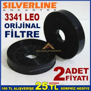 SILVERLINE 3341 LEO ANKASTRE DAVLUMBAZ FİLTRESİ SILVERLINE 3341 LEO ASPİRATÖR KARBON FİLTRE