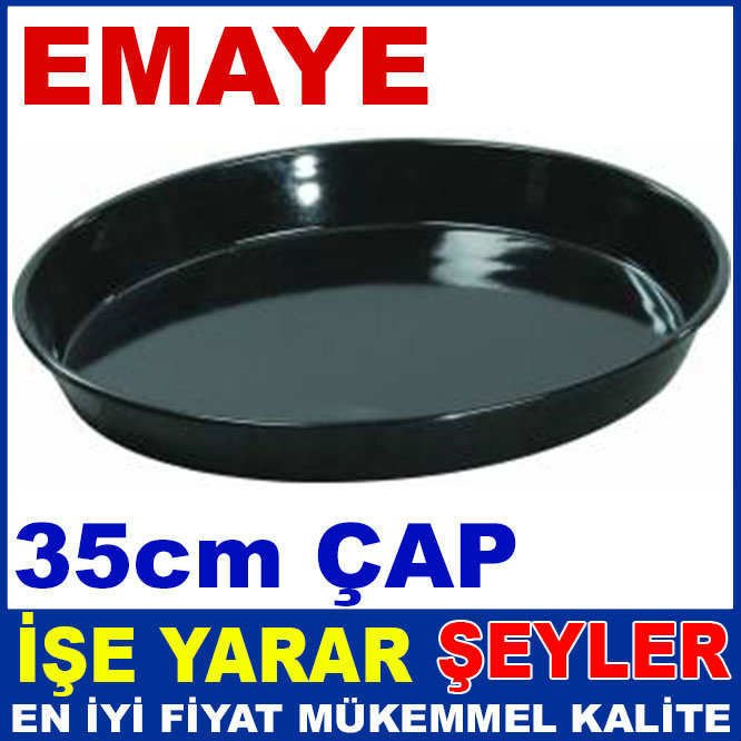 35cm YANMAZ YAPIŞMAZ EMAYE FIRIN TEPSİSİ