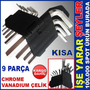 9 PARÇA ALTIGEN ÇELİK KISA ALYAN TAKIMI -2