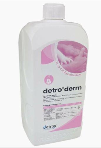 Detrox Detro Derm %70 Propan içeren Güçlü El ve Cilt Dezenfektanı 1 Litre
