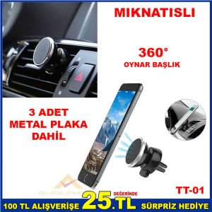 MIKNATISLI OTO ARAÇ İÇİ CEP TELEFONU TUTACAĞI 01