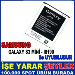 SAMSUNG GALAXY S3 MİNİ TELEFON BATARYASI