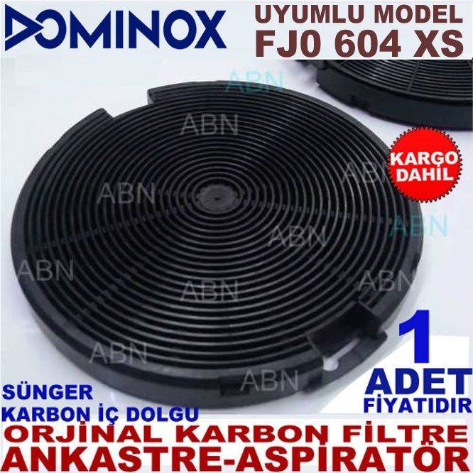 DOMİNOX FJ0 604 XS ANKASTRE DAVLUMBAZ KARBON FİLTRE