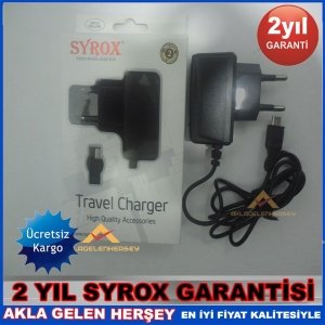 KARGO DAHİL SYROX  GARANTİLİ MİCRO USB KABLOLU ŞARJ CİHAZI