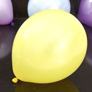 10'lu Paket Metalize Balon 15 Farklı Renk Seçeneği ile 1.Kalite İtalyan 30cm Lateks Metalik Balon Beden Yok - krem