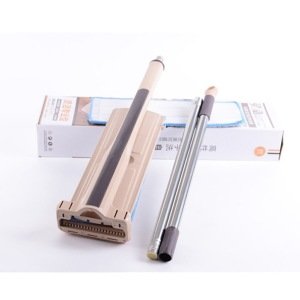 360 Derece Döner 2 Paspaslı Kendinden Sıkmalı Kovasız Sihirli Mop Mikrofiber Pedli Magic Spin Mop