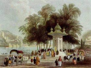 AHŞAP ÇERÇEVELİ CANVAS TABLO RESSAMLAR1147 40x30