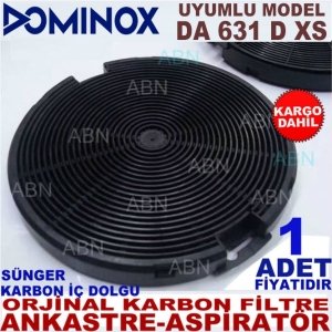DOMİNOX DA 631 D XS ANKASTRE DAVLUMBAZ KARBON FİLTRE
