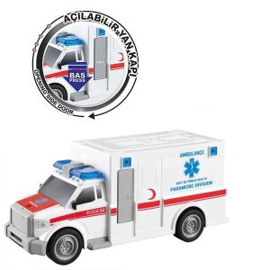 Adel Nitro Sesli Işıklı Sürtmeli Ambulans