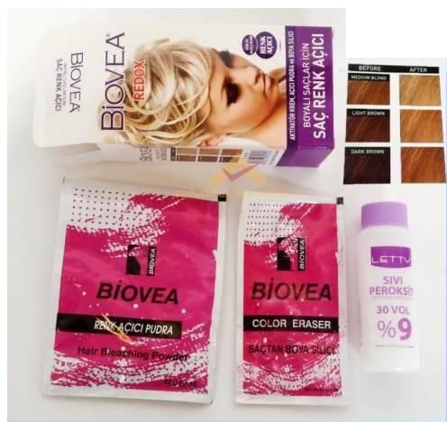 Biovea Yeni Formül Boyalı Saçlar İçin Renk Açıcı
