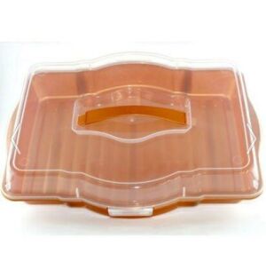 Follow Me 3 in 1 Kek ve Borcam  Taşıma Saklama Kabı Bakır Renk 50 lt