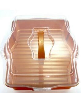 Follow Me 3 in 1 Kek ve Borcam  Taşıma Saklama Kabı Bakır Renk 50 lt